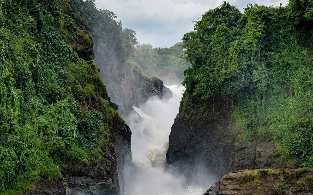 The Murchison Falls on the Victoria Nile