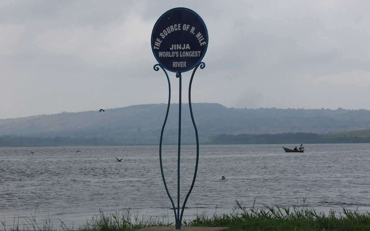 The source of the Nile at Jinja
